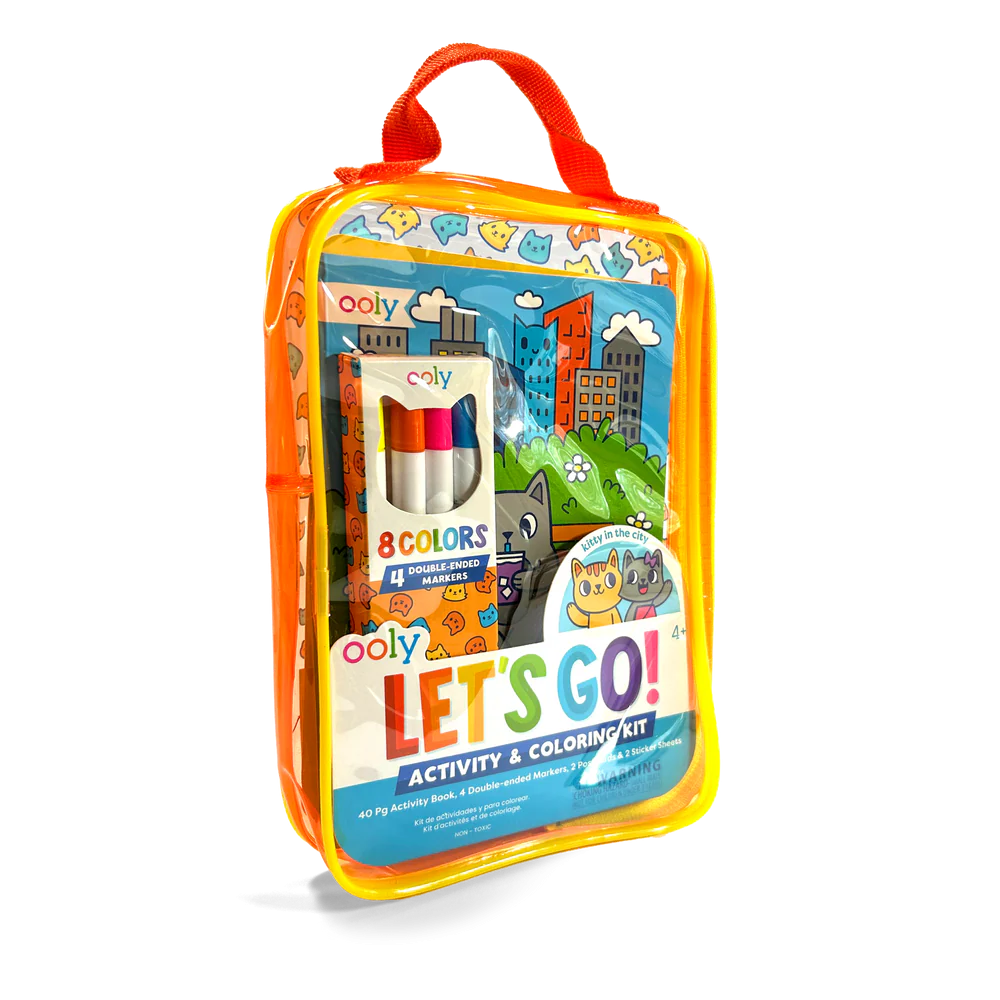 Kit portabil de activități și colorat - Pisicuta - Let's Go! Kitty in the City [1]