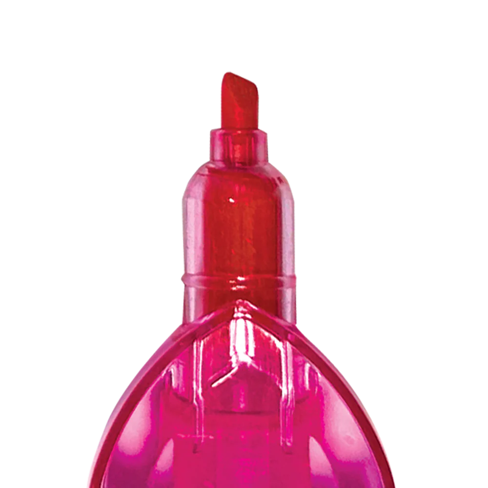 Markere intercalabile Inimioare - set 6 culori neon - Heart [7]