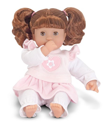 Papusa bebelus Brianna cu suzeta Melissa and Doug