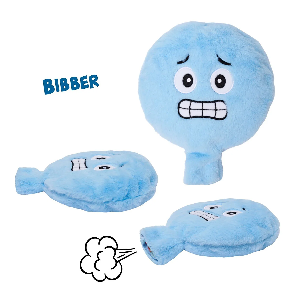 Perna de plus cu sunet amuzant, Bibber