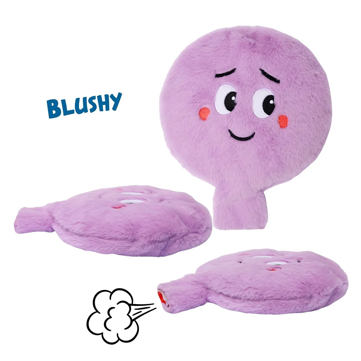 Perna de plus cu sunet amuzant, Blushy