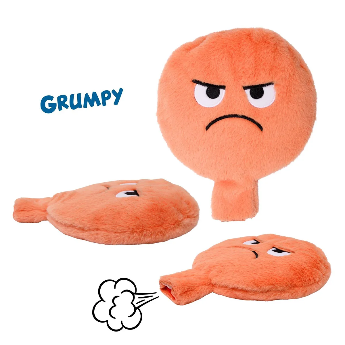 Perna de plus cu sunet amuzant, Grumpy