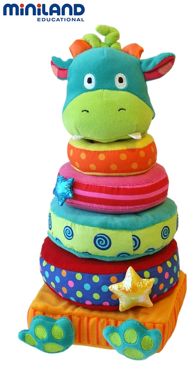 Piramida pentru bebelusi Dragy Miniland