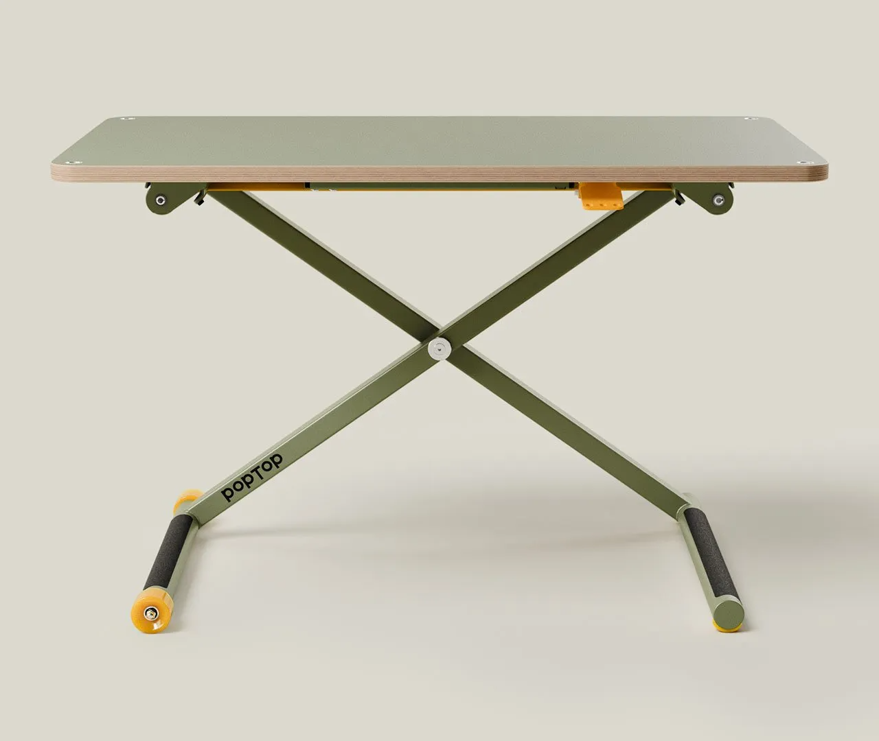PopTop - Biroul Reglabil pe Inaltime pentru Copii Activi, verde