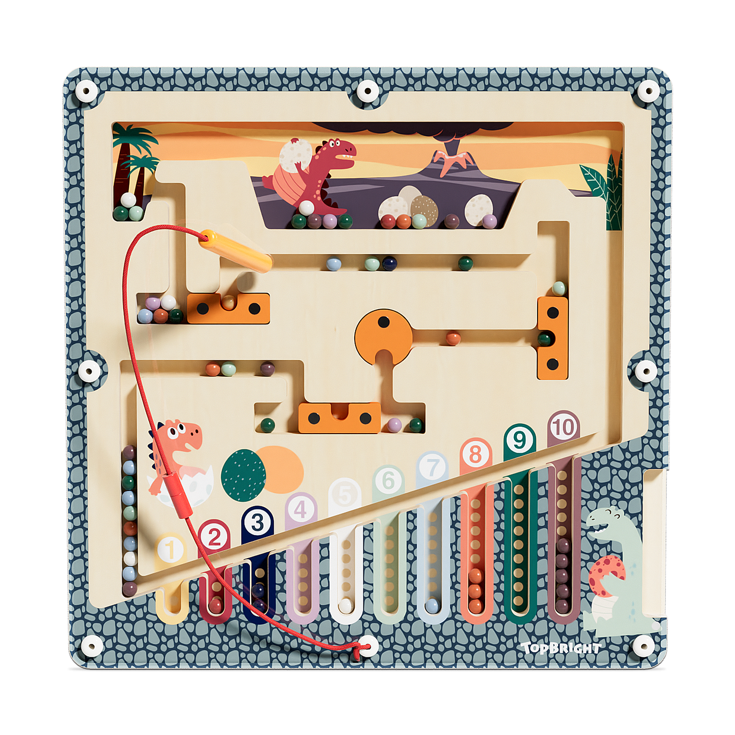 Puzzle labirint - Cursa dinozaurului