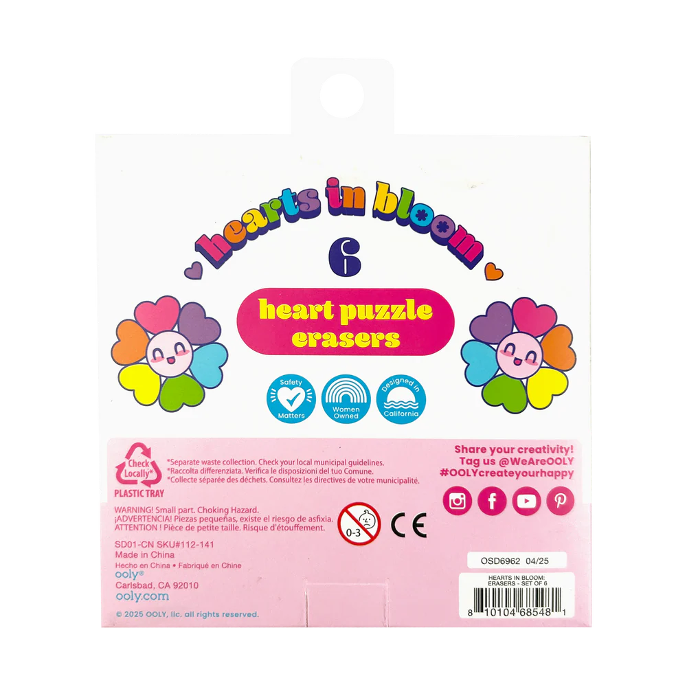 Radiere Inimi inflorite - set de 6 , Hearts in Bloom [7]