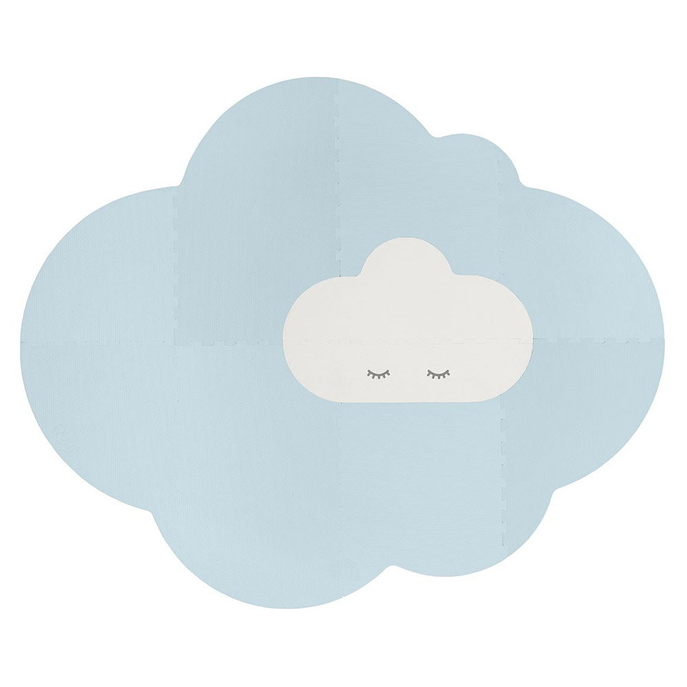 Saltea de joaca din spuma, Norisorul albastru, 175 cm