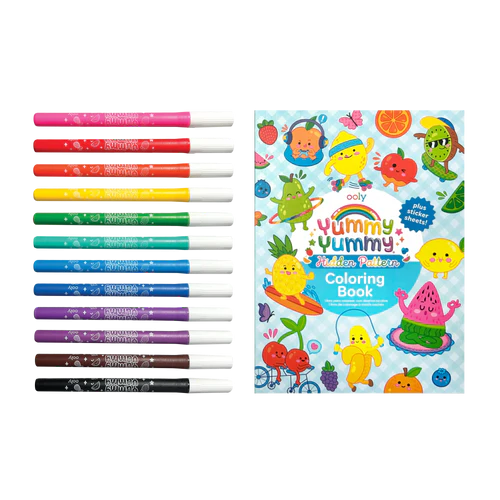 Set de Colorat Parfumat Yummy Yummy – 3 în 1 [9]