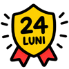 24 luni garantie