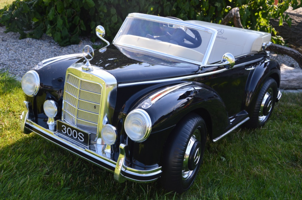 Mercedes 300S OldTimer, negru pentru copii 2-6 ani [2]