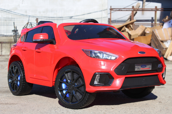 Masinuta electrica Ford Focus RS rosu pentru copii [2]