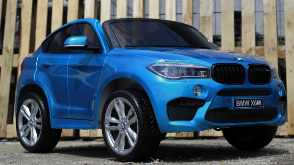 BMW X6M premium albastru pentru copii 2-8 ani [2]