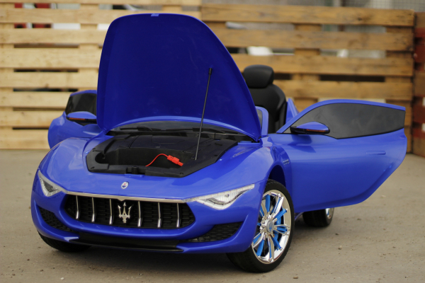 Masinuta electrica copii Maserati Alfieri, albastra [2]