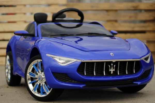 Masinuta electrica copii Maserati Alfieri, albastra [3]