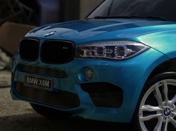 BMW X6M premium albastru pentru copii 2-8 ani [4]
