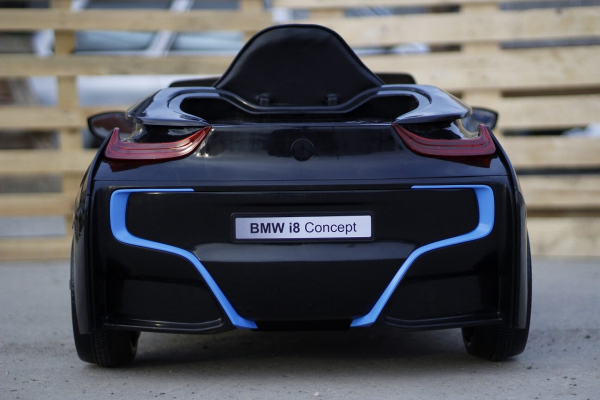 Masinuta electrica pentru copii BMW i8, 2-7 ani, negru [5]
