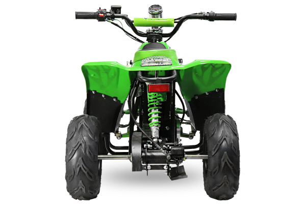 ATV electric ECO Bigfoot 800W 36V cu Baterie Detasabila SI FAR cu LED #Verde [3]