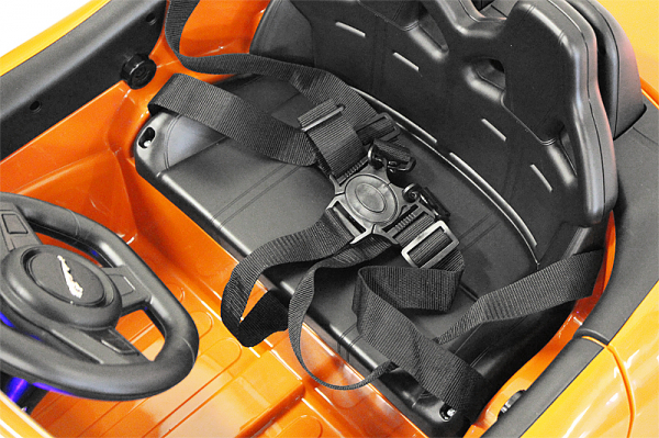 Masinuta electrica copii Jaguar F Type, portocaliu [5]