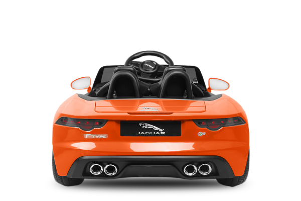 Masinuta electrica copii Jaguar F Type, portocaliu [4]