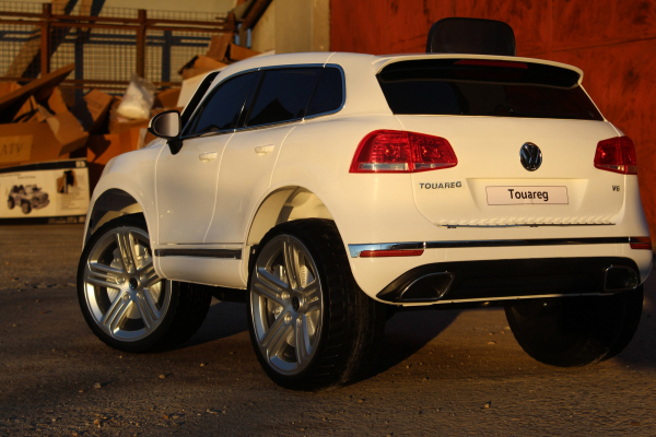 Masinuta electrica pentru copii VW Touareg, alba [6]