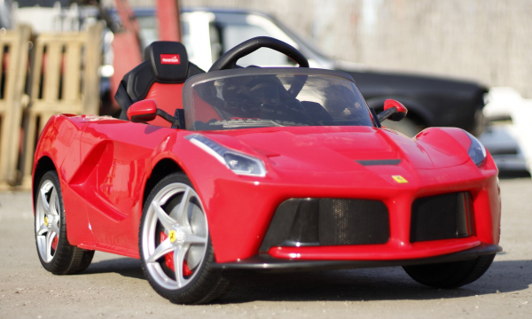 Masinuta electrica copii Rastar LaFerrari rosie [2]