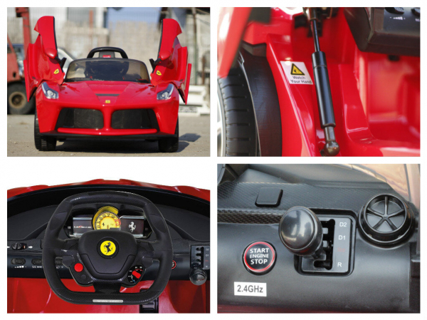 Masinuta electrica copii Rastar LaFerrari rosie [6]