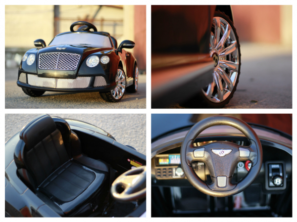 Masinuta electrica Bentley Continental GTC STANDARD 12V #Negru [8]