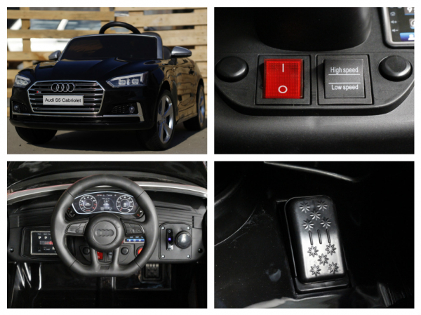 Masinuta electrica copii 2-6 ani Audi S5 Cabriolet [8]