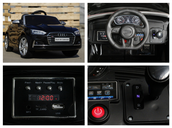 Masinuta electrica copii 2-6 ani Audi S5 Cabriolet [7]