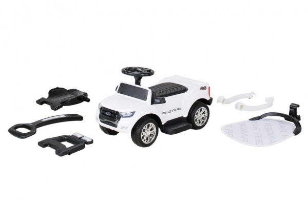 Carut pentru plimbat copii 2 in 1 Ford Ranger STANDARD #Alb [3]