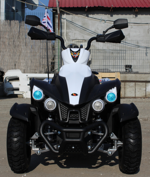 Atv electric pentru copii 2-7 ani Dooma EVA alb [9]