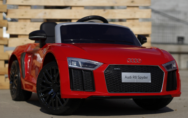 Masinuta electrica pentru copii rosie Audi R8 Spyder [3]