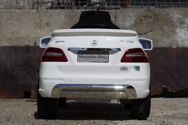 Masinuta electrica Mercedes ML350, alba pentru 2-4 ani [4]