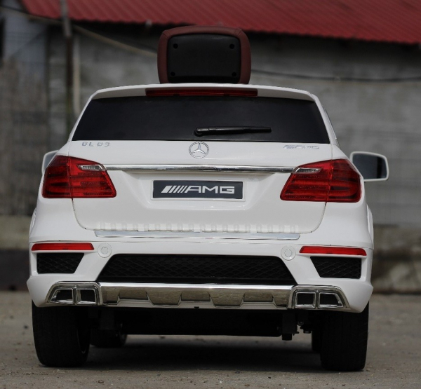 Masinuta electrica pentru copii Mercedes GL63, alba [5]