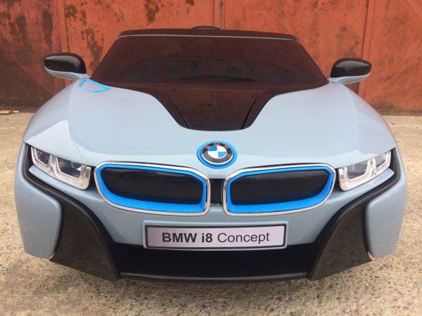 Masinuta electrica copii 2-7 ani BMW i8, albastru [3]