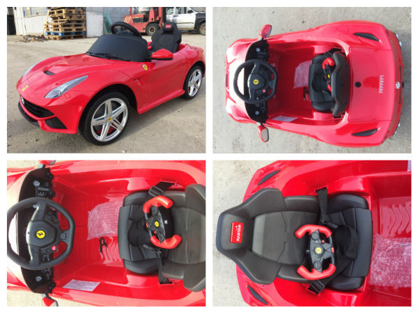 Masinuta electrica Ferraru F12 rosu pentru copii [8]