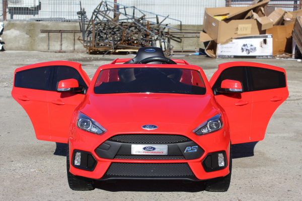 Masinuta electrica Ford Focus RS rosu pentru copii [4]