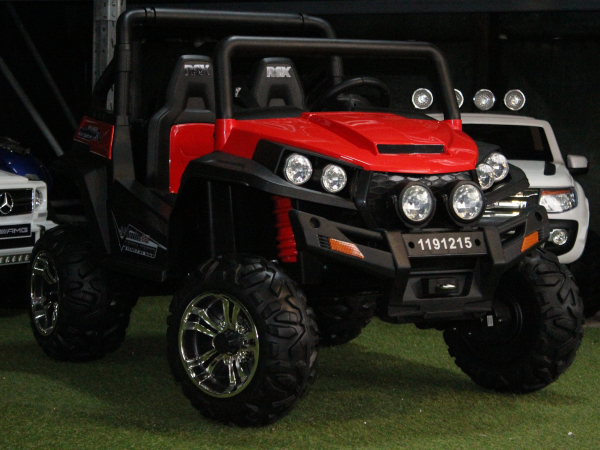 UTV electric pentru copii 2-8 ani, premium, rosu [2]
