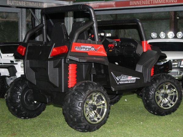 UTV electric pentru copii 2-8 ani, premium, rosu [5]