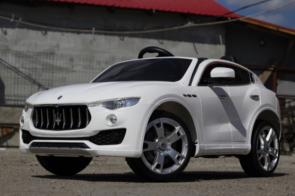 Maserati Levante, masinuta electrica pentru copii, alba [3]