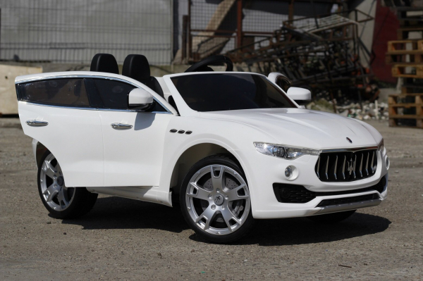 Maserati Levante, masinuta electrica pentru copii, alba [4]