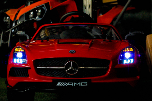 Masinuta electrica copii Mercedes SLS AMG, rosu [5]
