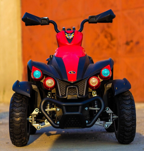 Atv electric pentru copii 2-7 ani Dooma EVA rosu [2]