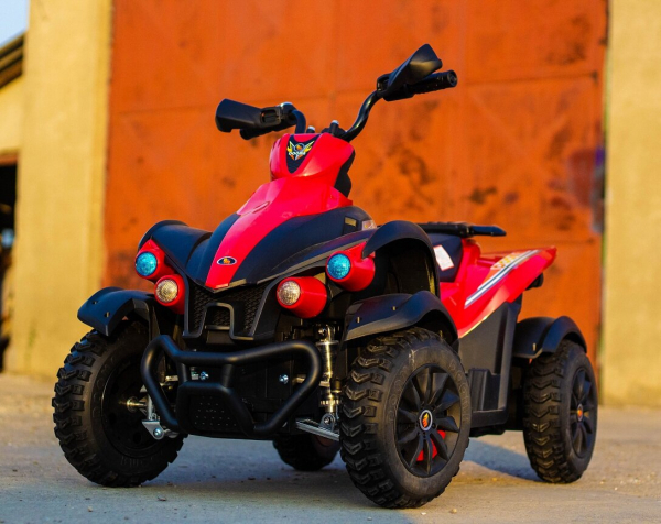 Atv electric pentru copii 2-7 ani Dooma EVA rosu [4]