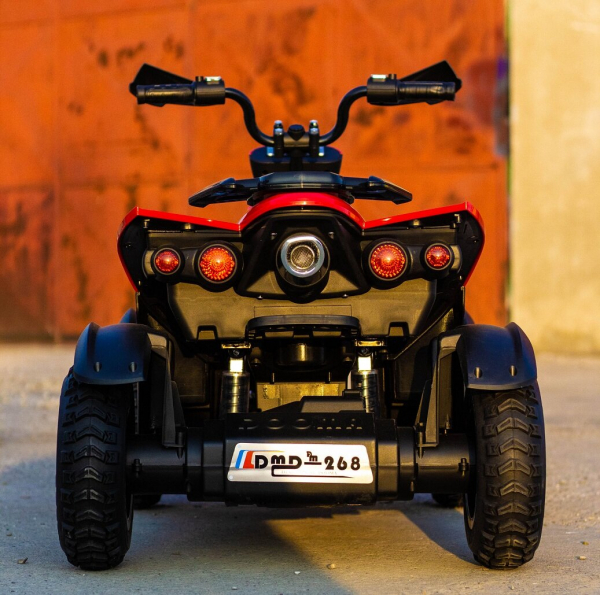 Atv electric pentru copii 2-7 ani Dooma EVA rosu [5]