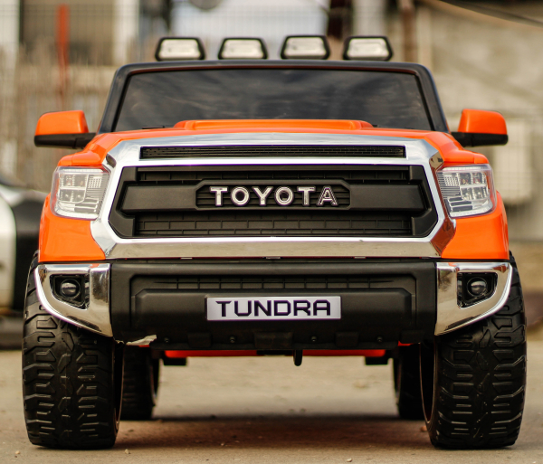 Masinuta electrica copii Toyota Tundra portocalie [2]