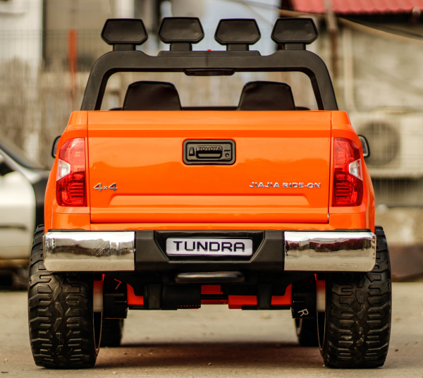 Masinuta electrica copii Toyota Tundra portocalie [4]