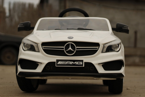 Masinuta electrica Mercedes CLA45 STANDARD 2x 25W 12V #ALB [2]