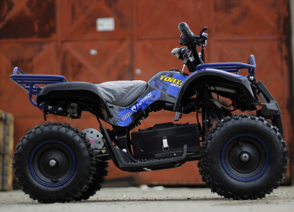 Mini ATV electric NITRO Torino Quad 1000W 36V LITHIU-ION #Albastru [5]