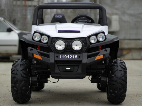Utv electric alb Golf-Kart pentru copii, premium [2]